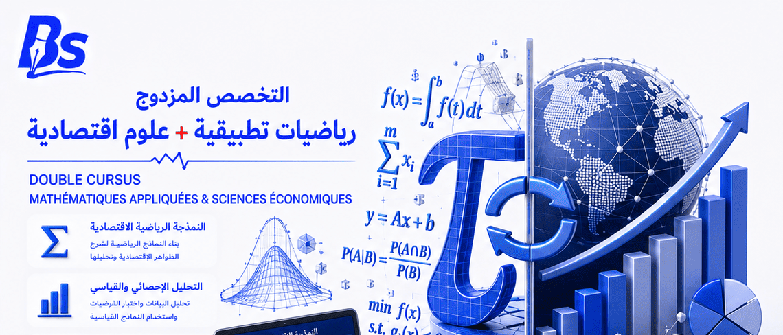 رياضيات تطبيقية + علوم اقتصادية